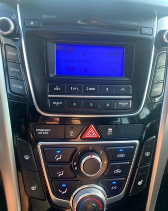 Hyundai I30 cena 34950 przebieg: 145456, rok produkcji 2013 z Pieniężno małe 596